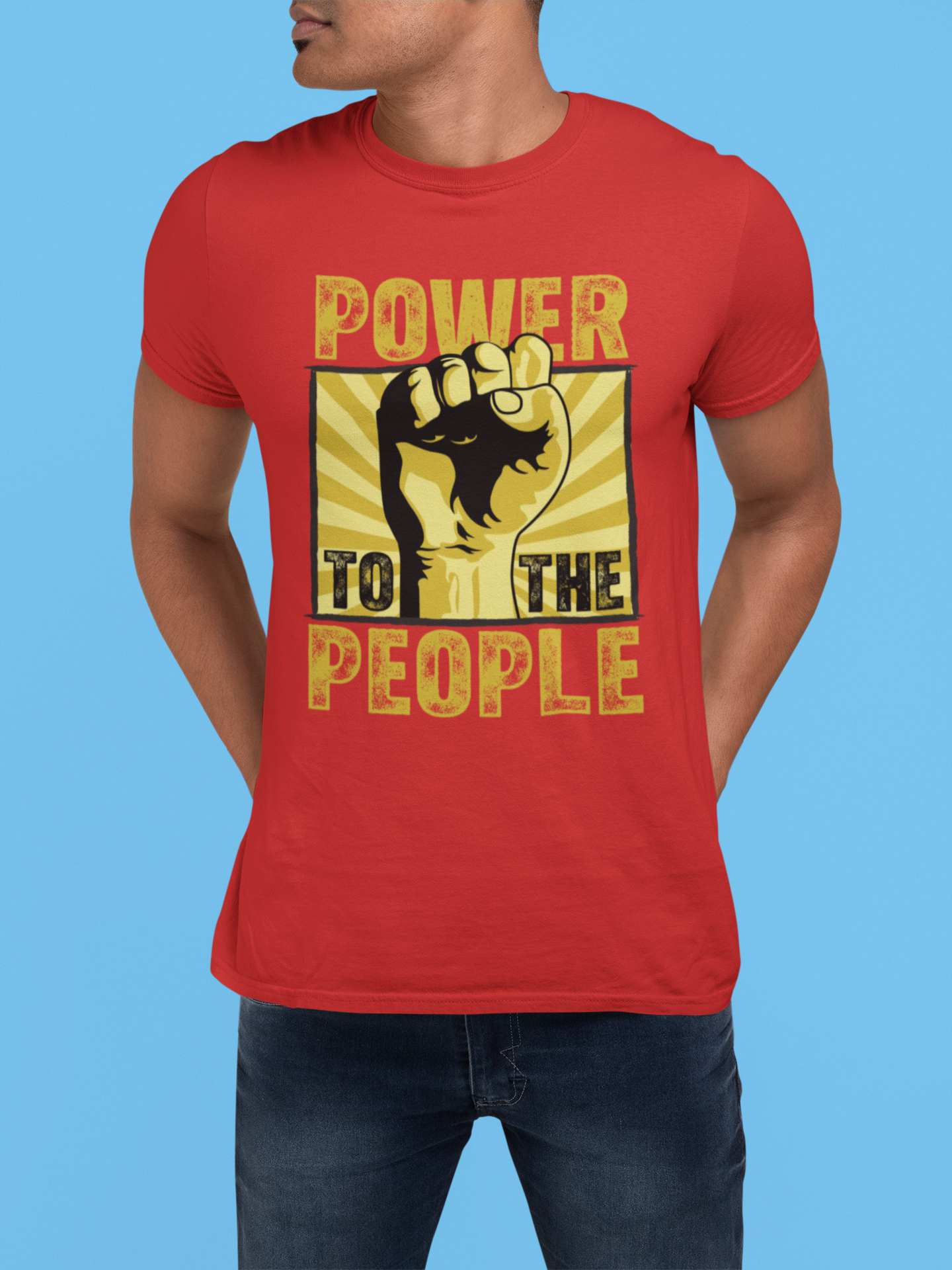 Power To the People British Comedy T-Shirt