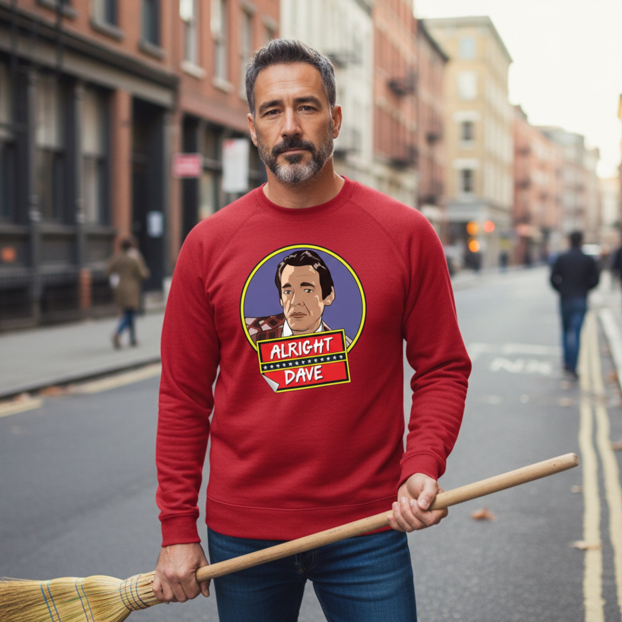 Alright Dave? British Comedy Sweatshirt