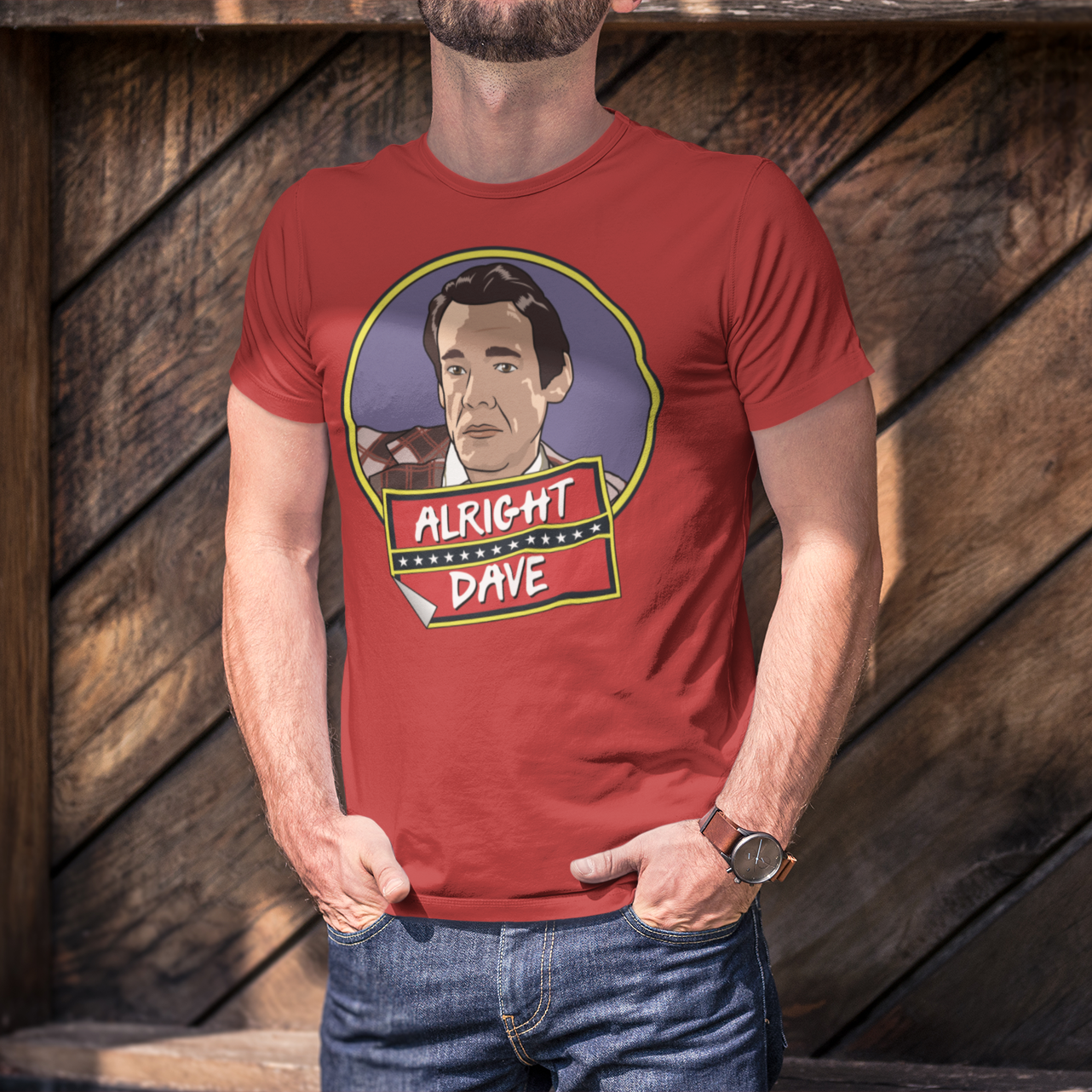 Alright Dave? British Comedy T-Shirt