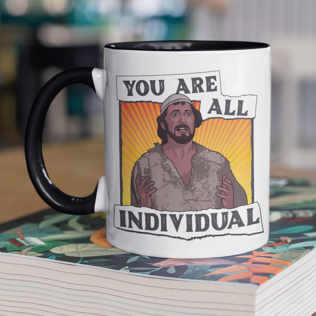 You Are All Individual British Comedy Mug