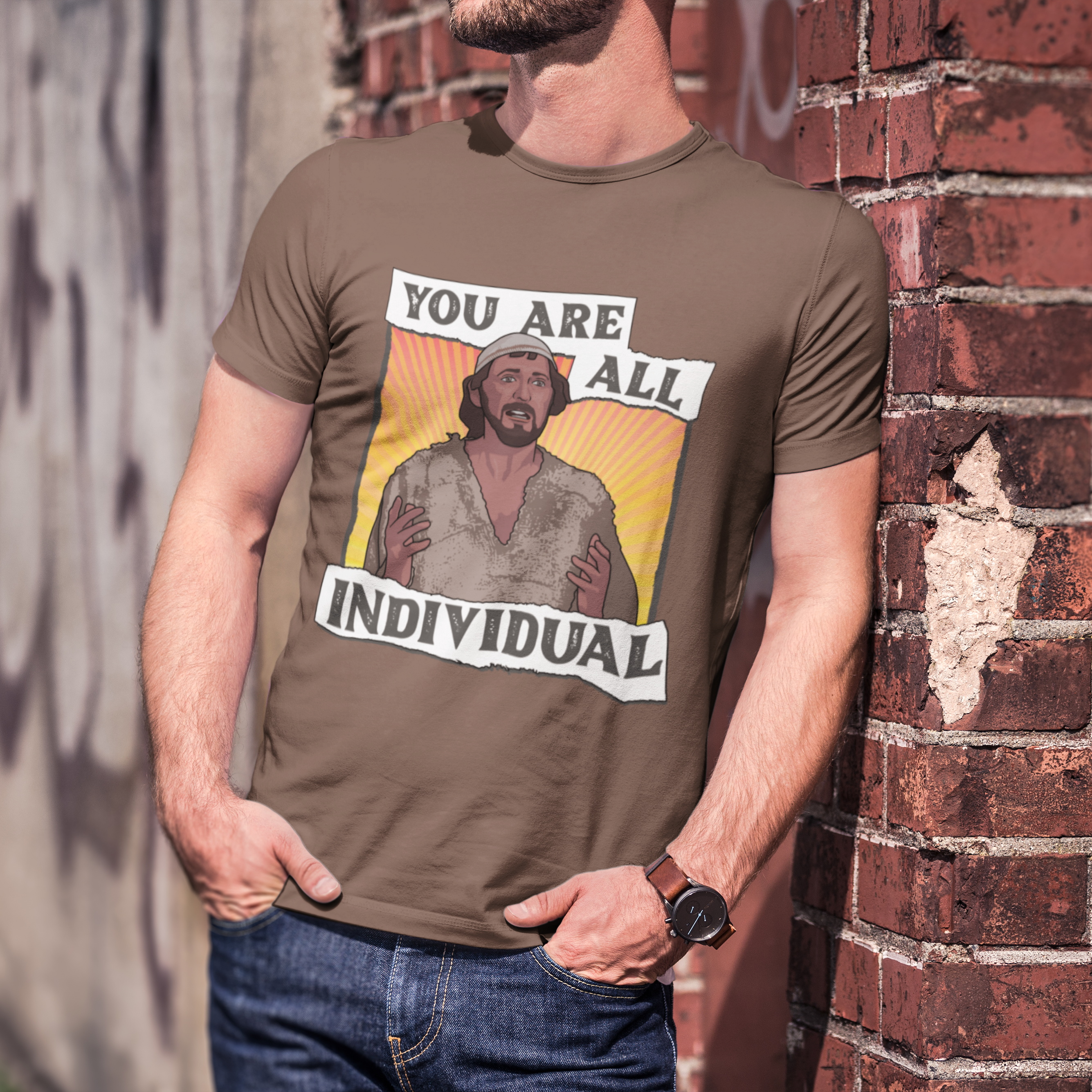 You Are All Individual British Comedy T-Shirt