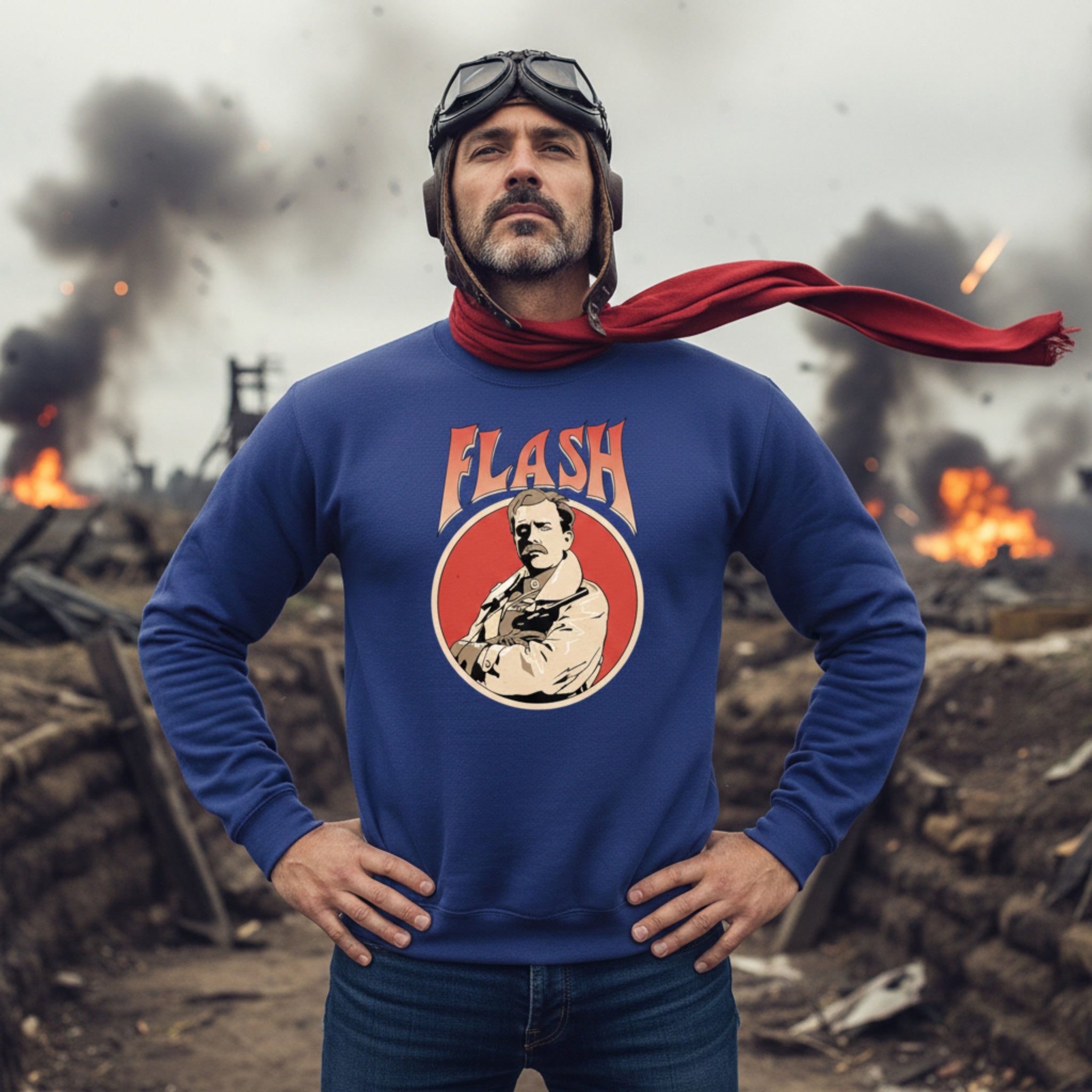 FlashHeart British Comedy Sweatshirt