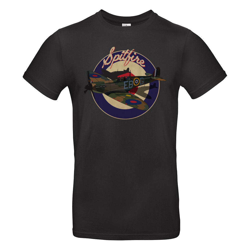 Spitifire Classic British Aircraft T-Shirt