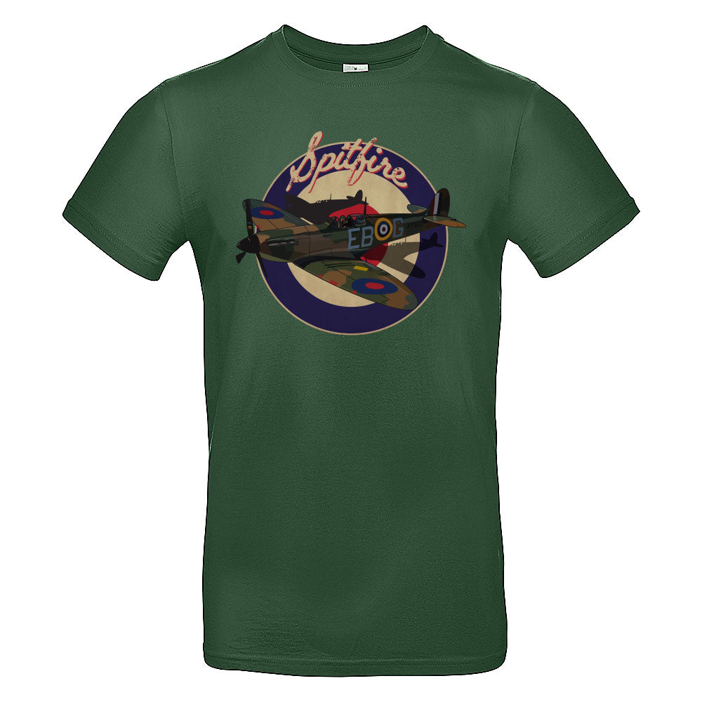 Spitifire Classic British Aircraft T-Shirt