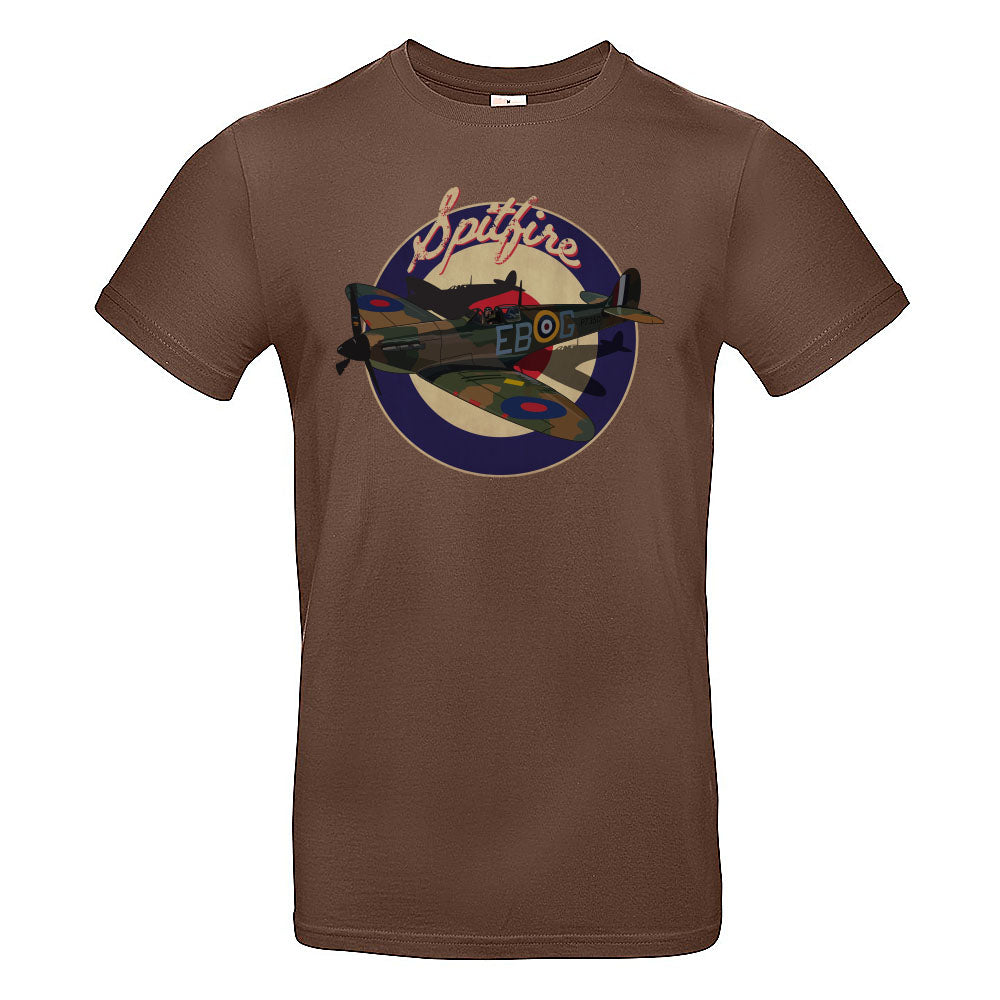 Spitifire Classic British Aircraft T-Shirt