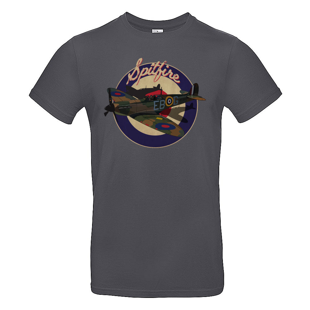 Spitifire Classic British Aircraft T-Shirt