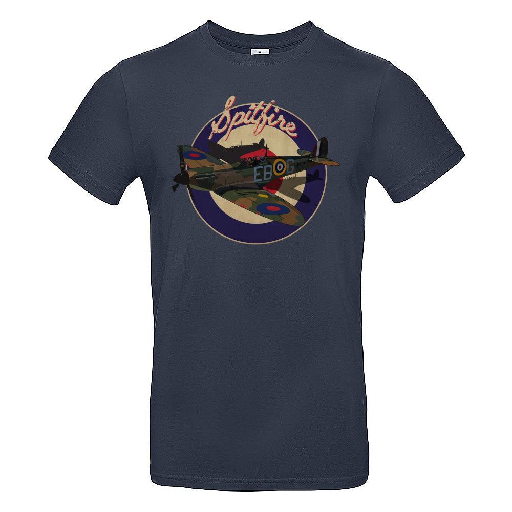 Spitifire Classic British Aircraft T-Shirt