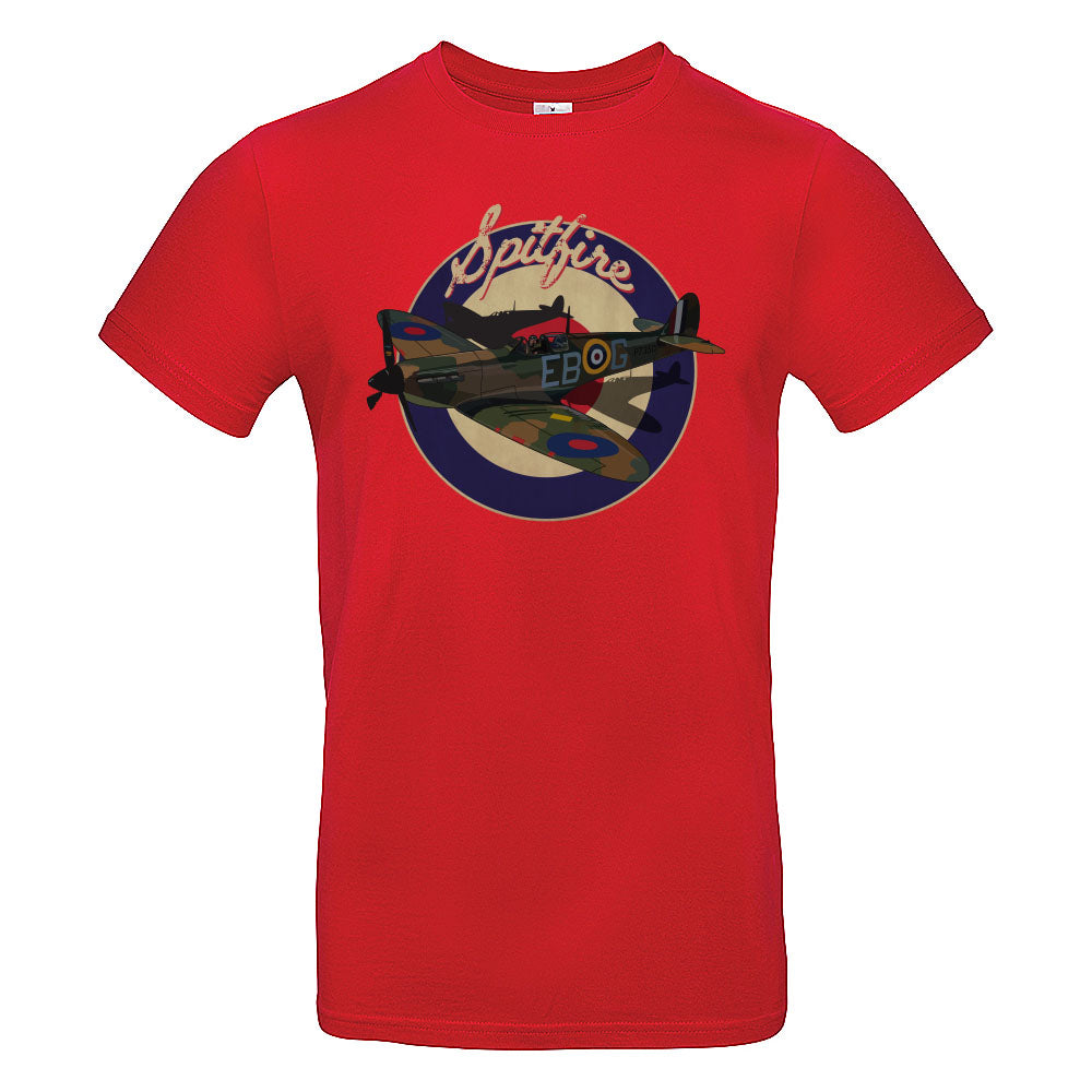 Spitifire Classic British Aircraft T-Shirt