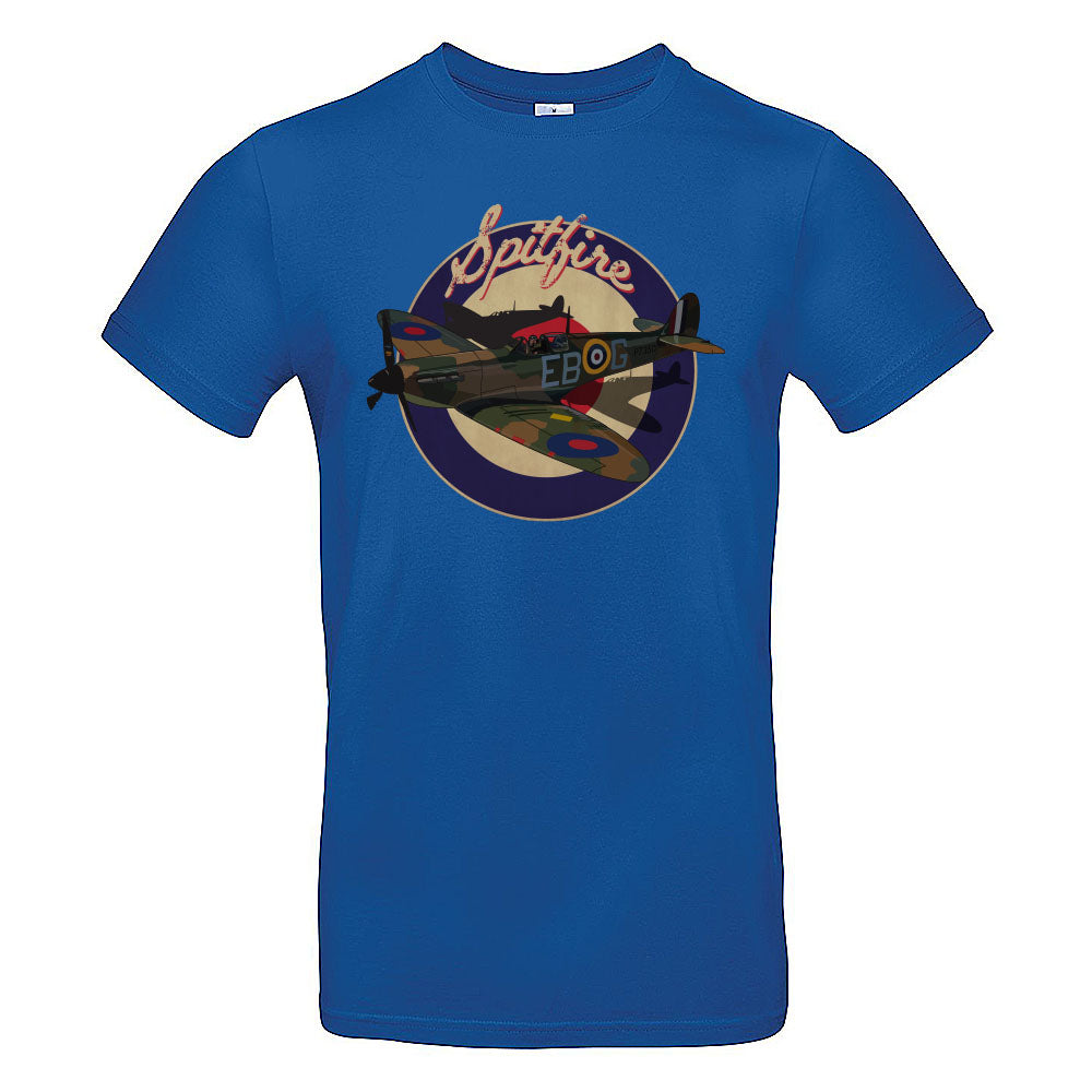 Spitifire Classic British Aircraft T-Shirt