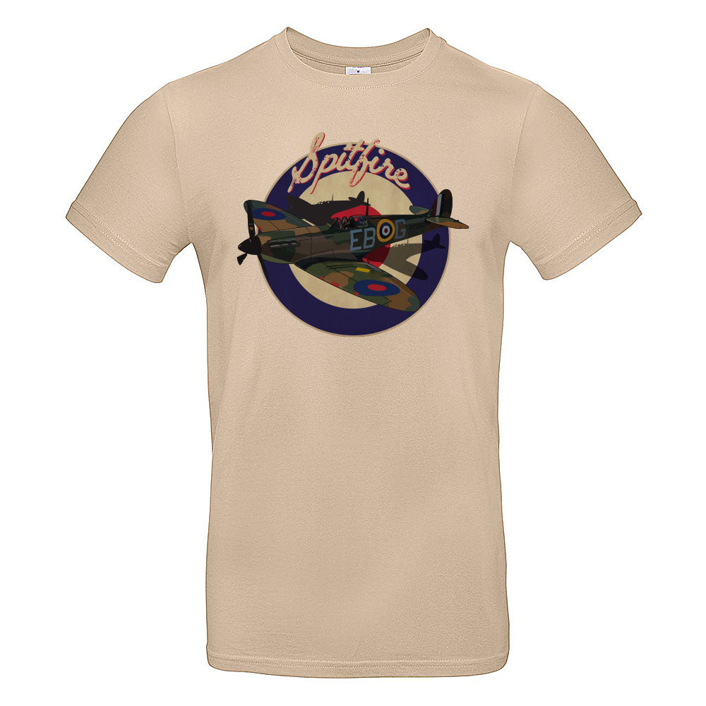 Spitifire Classic British Aircraft T-Shirt