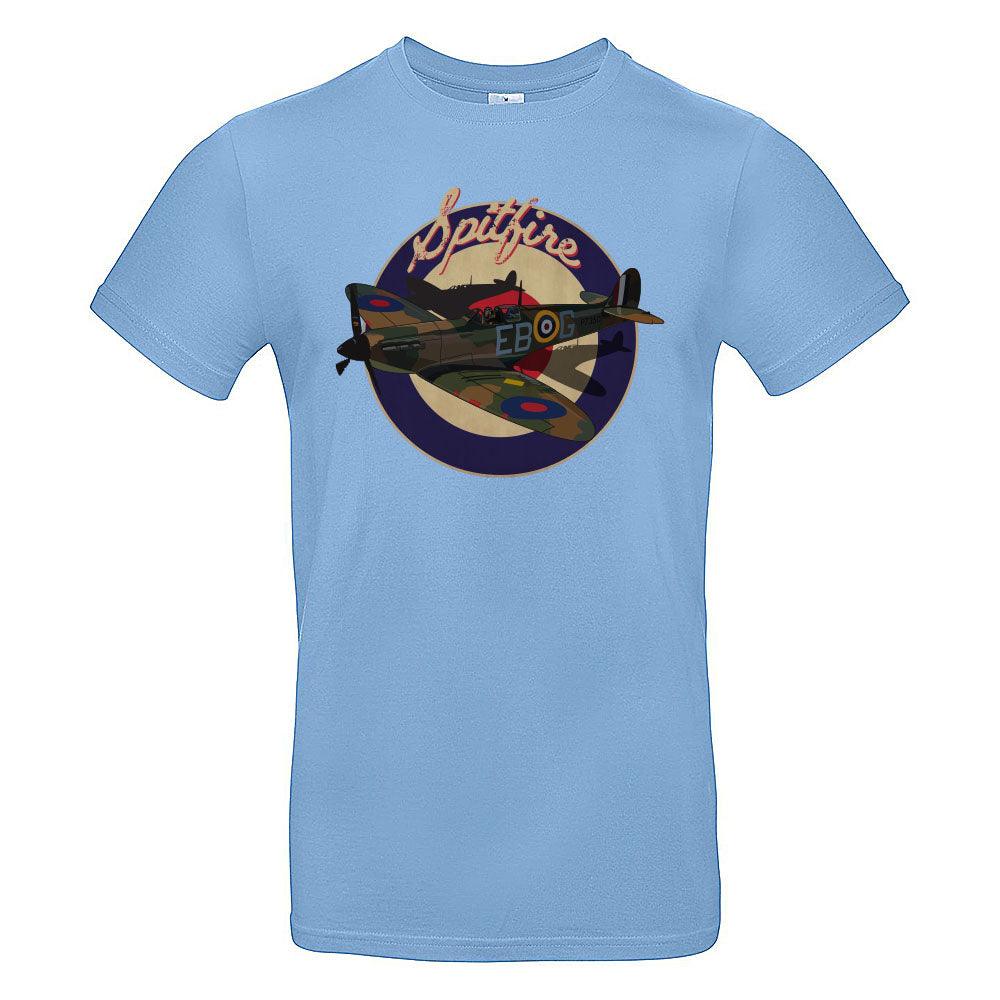 Spitifire Classic British Aircraft T-Shirt