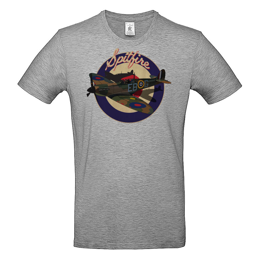 Spitifire Classic British Aircraft T-Shirt