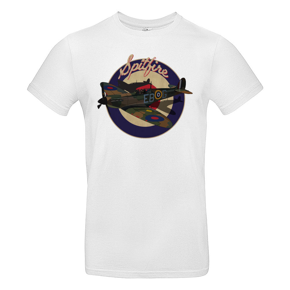 Spitifire Classic British Aircraft T-Shirt