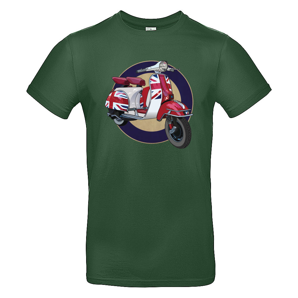 Moped Union Jack Motoring T-Shirt