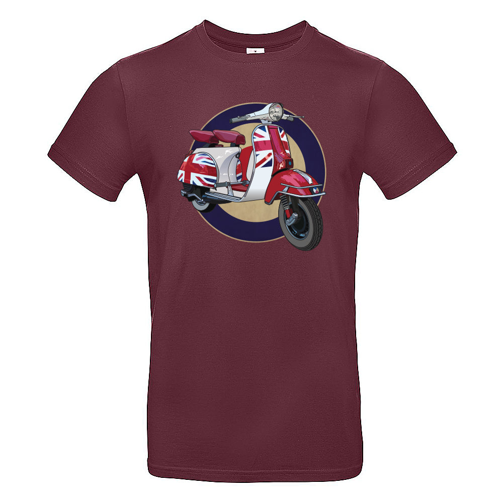 Moped Union Jack Motoring T-Shirt