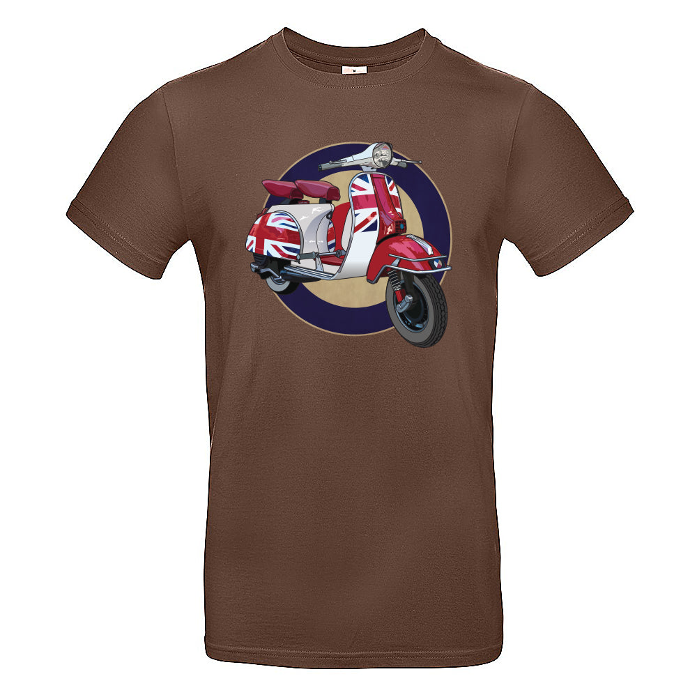 Moped Union Jack Motoring T-Shirt