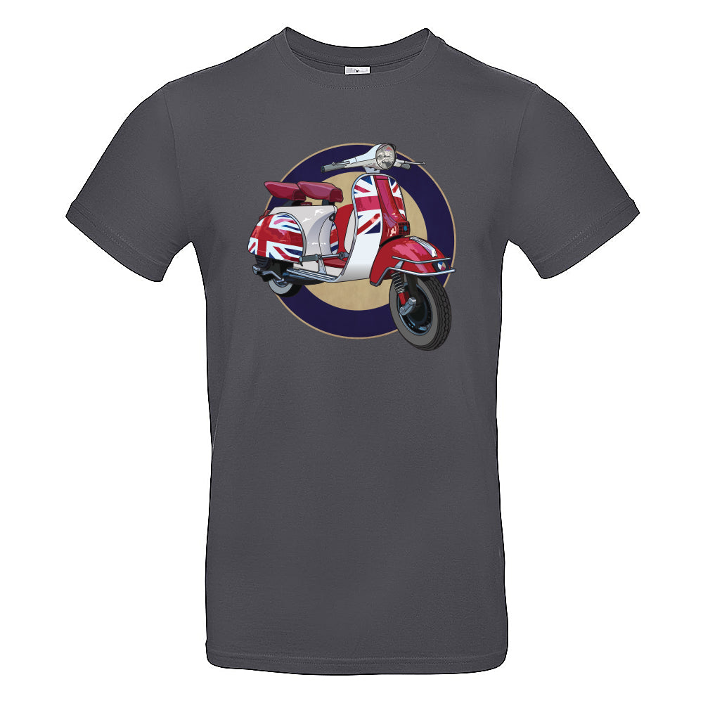 Moped Union Jack Motoring T-Shirt