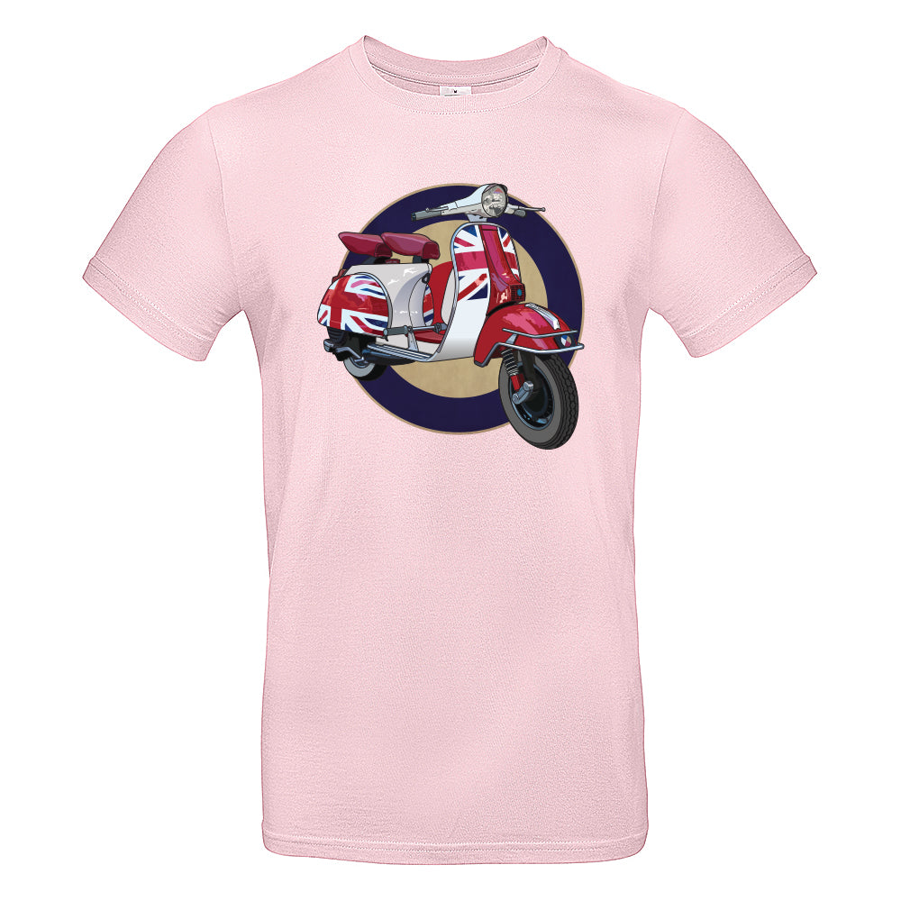 Moped Union Jack Motoring T-Shirt