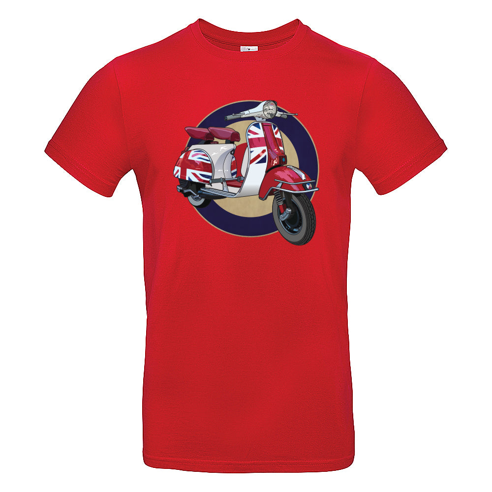 Moped Union Jack Motoring T-Shirt