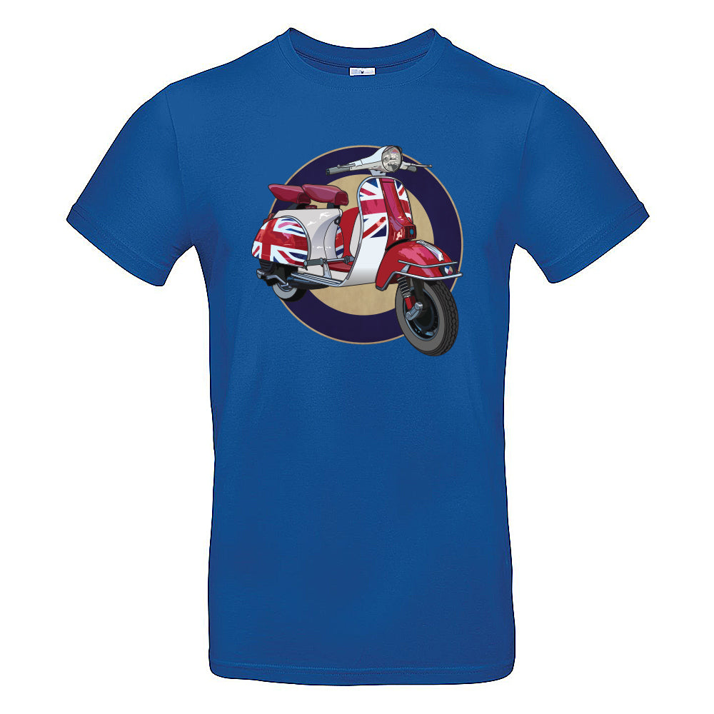 Moped Union Jack Motoring T-Shirt