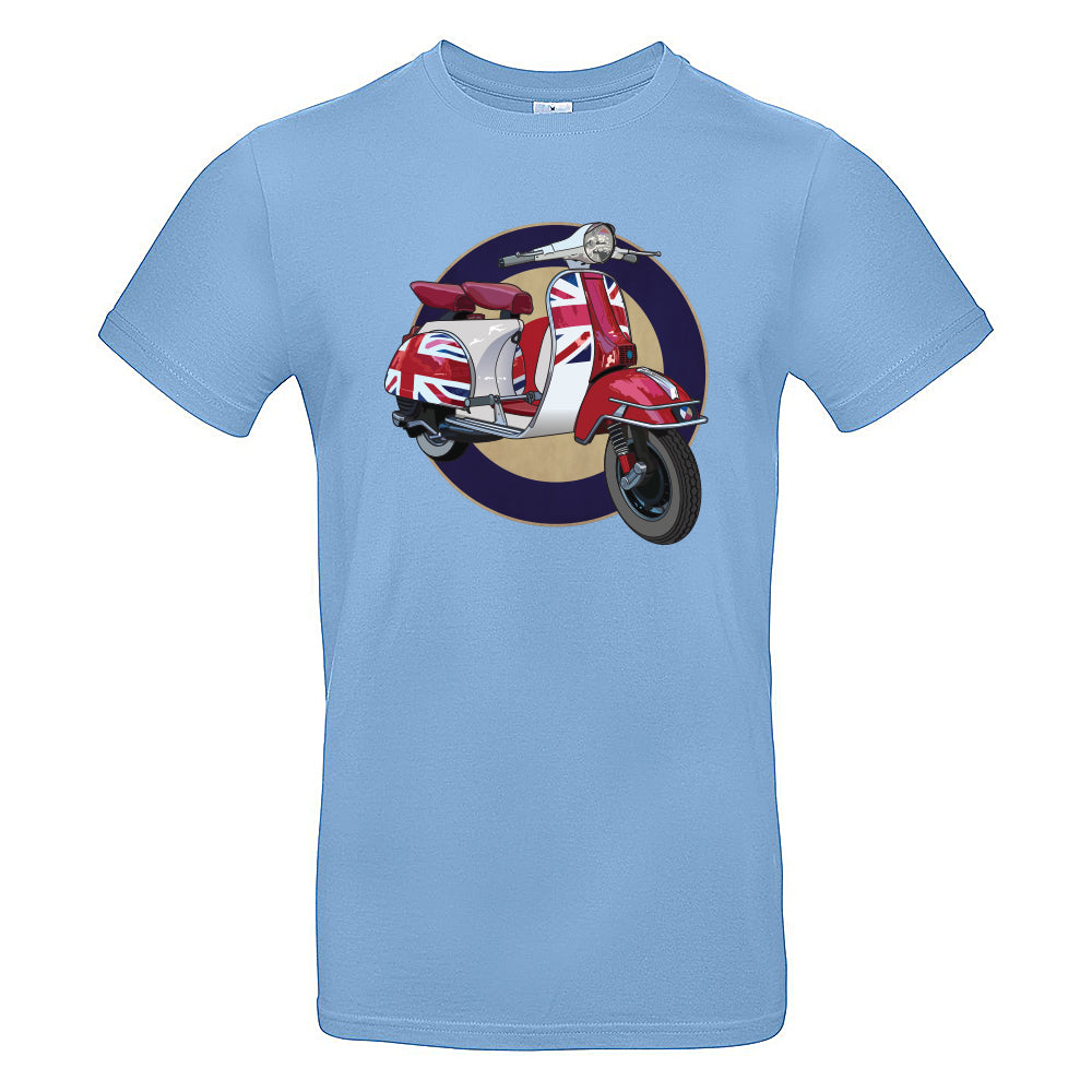 Moped Union Jack Motoring T-Shirt