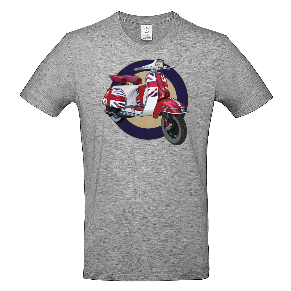 Moped Union Jack Motoring T-Shirt