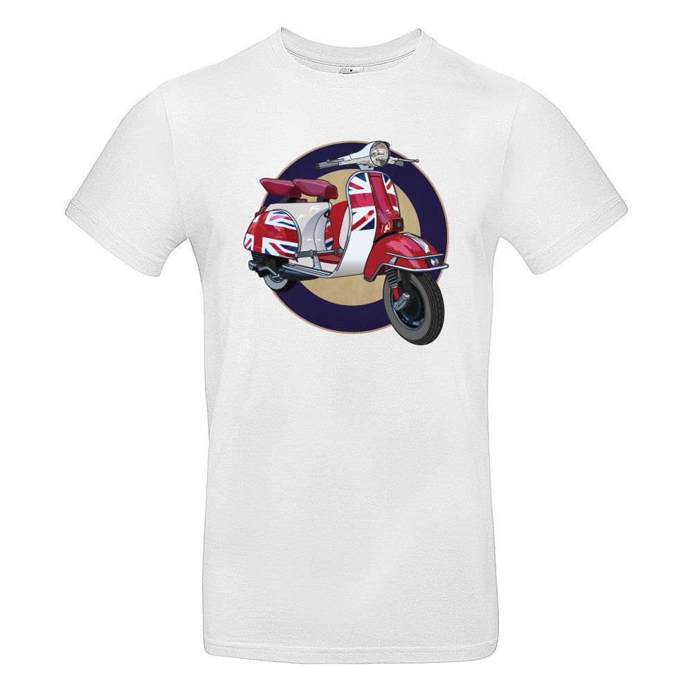 Moped Union Jack Motoring T-Shirt