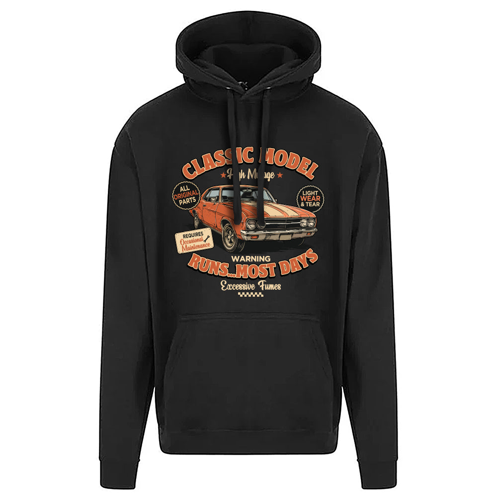 Classic Model Funny Motoring Hoodie