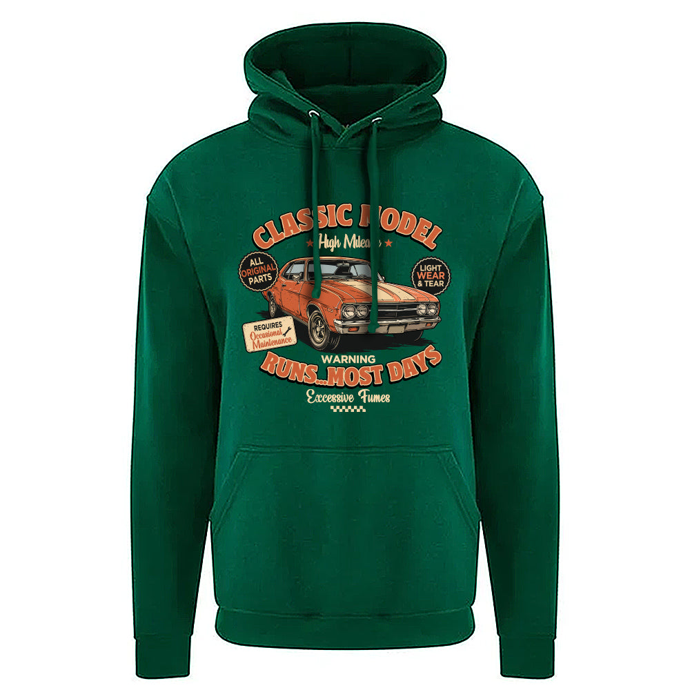 Classic Model Funny Motoring Hoodie