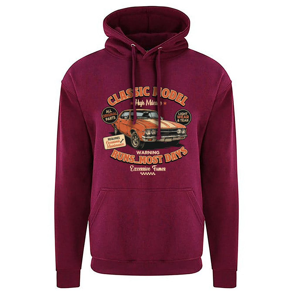 Classic Model Funny Motoring Hoodie