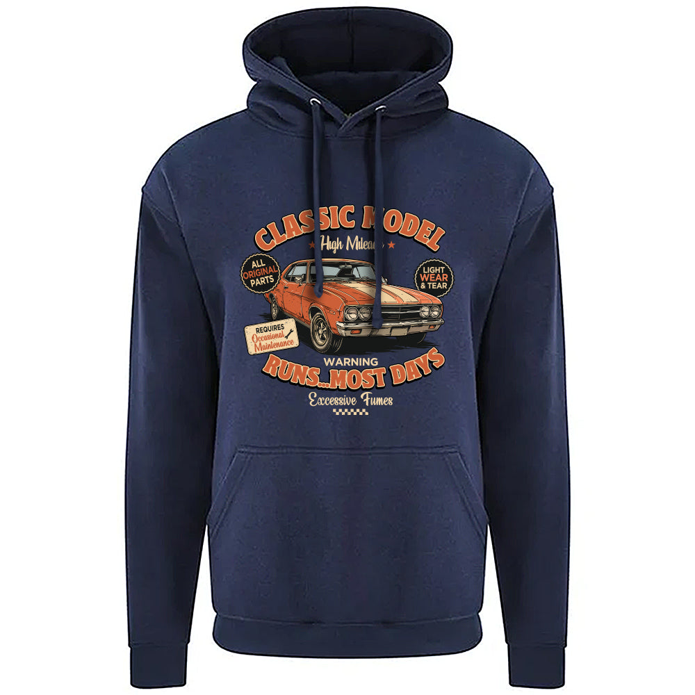 Classic Model Funny Motoring Hoodie