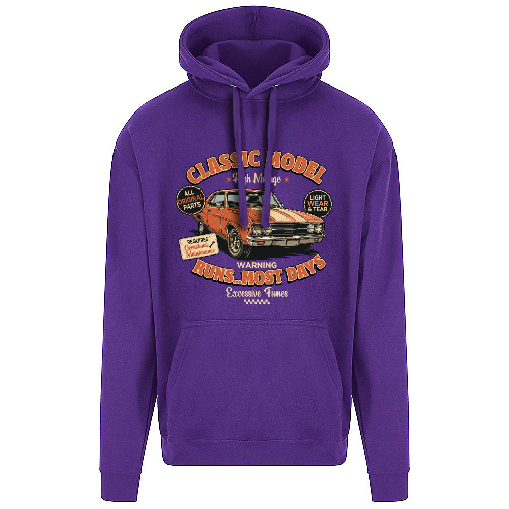 Classic Model Funny Motoring Hoodie