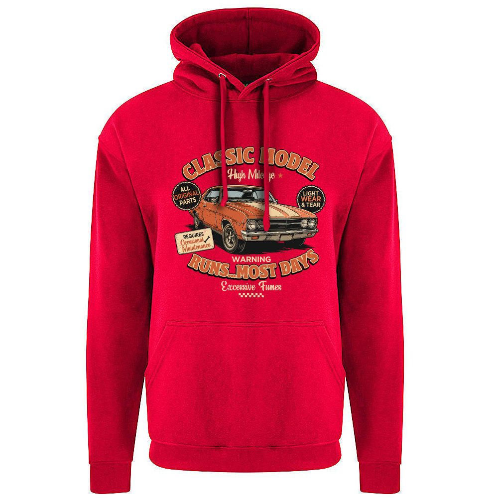 Classic Model Funny Motoring Hoodie