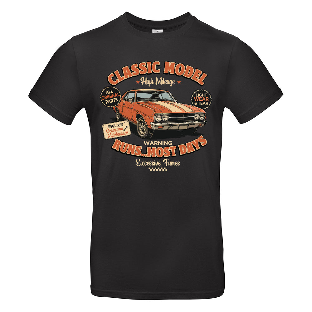 Classic Model Funny Motoring T-Shirt