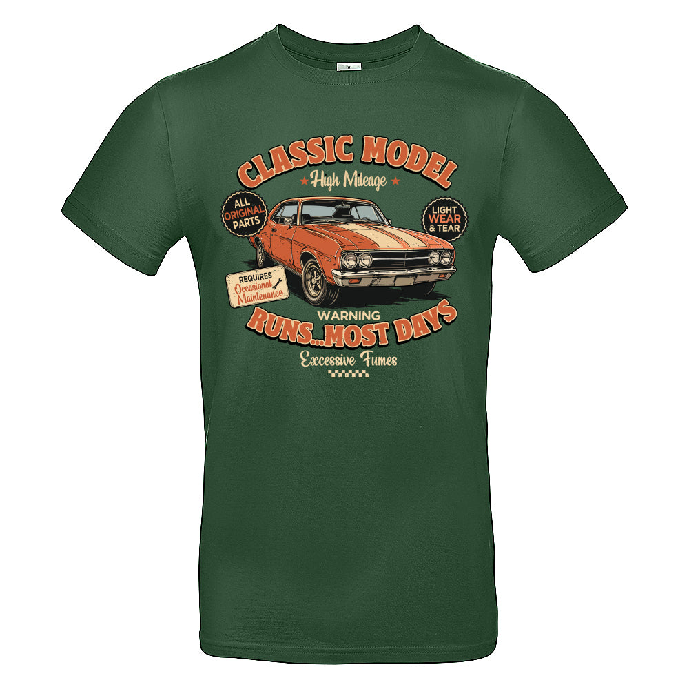 Classic Model Funny Motoring T-Shirt