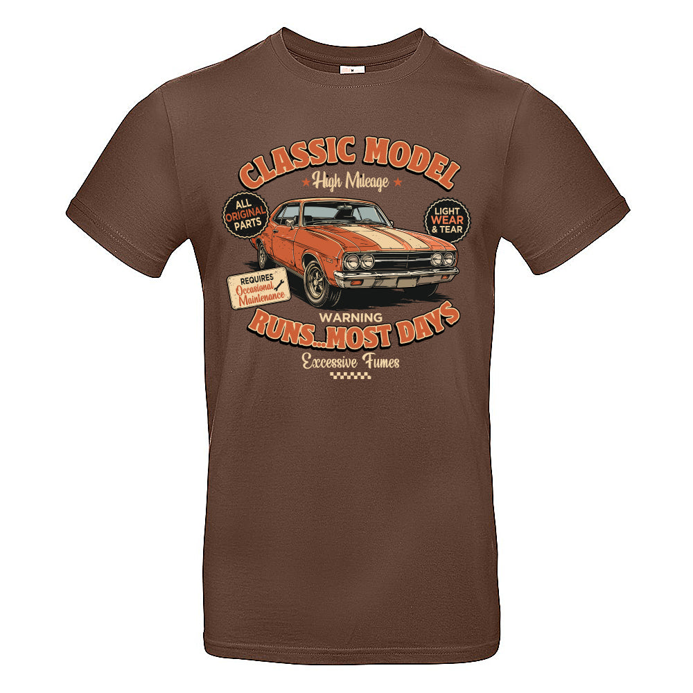 Classic Model Funny Motoring T-Shirt