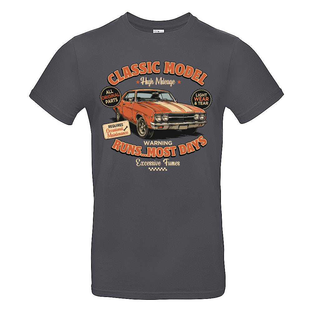Classic Model Funny Motoring T-Shirt