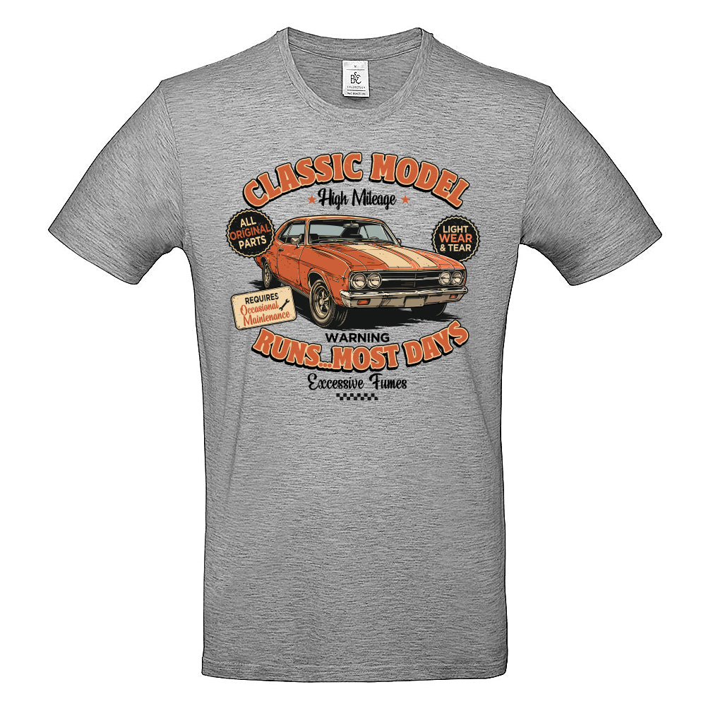 Classic Model Funny Motoring T-Shirt
