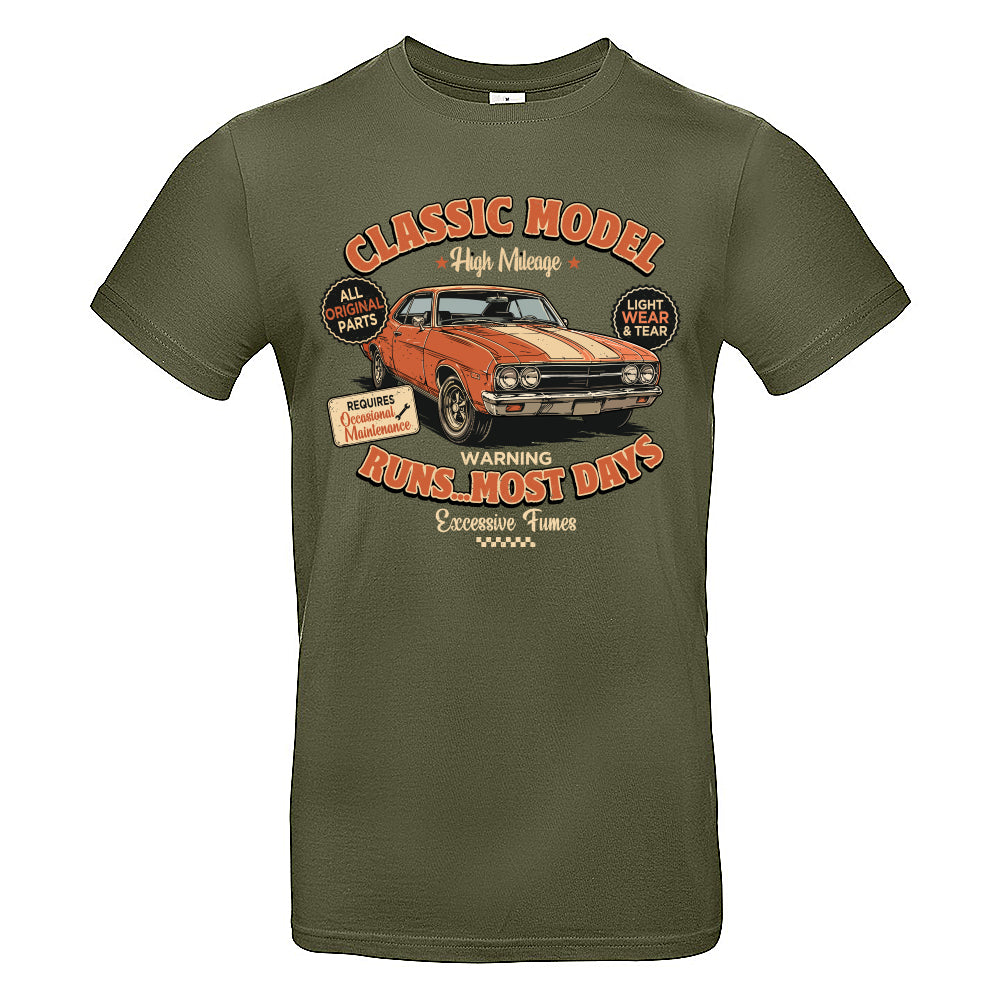 Classic Model Funny Motoring T-Shirt