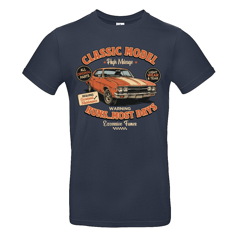 Classic Model Funny Motoring T-Shirt