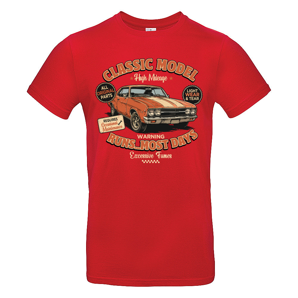 Classic Model Funny Motoring T-Shirt