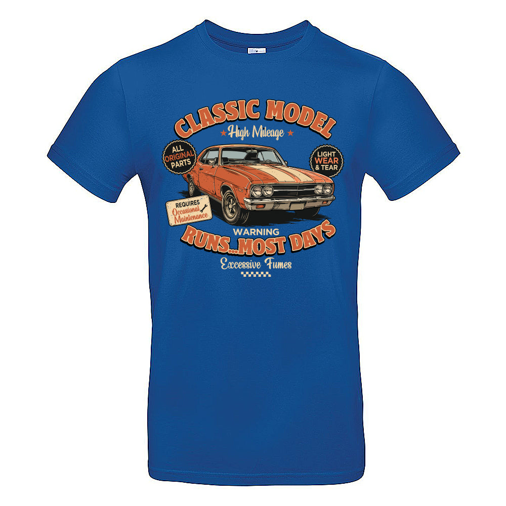 Classic Model Funny Motoring T-Shirt