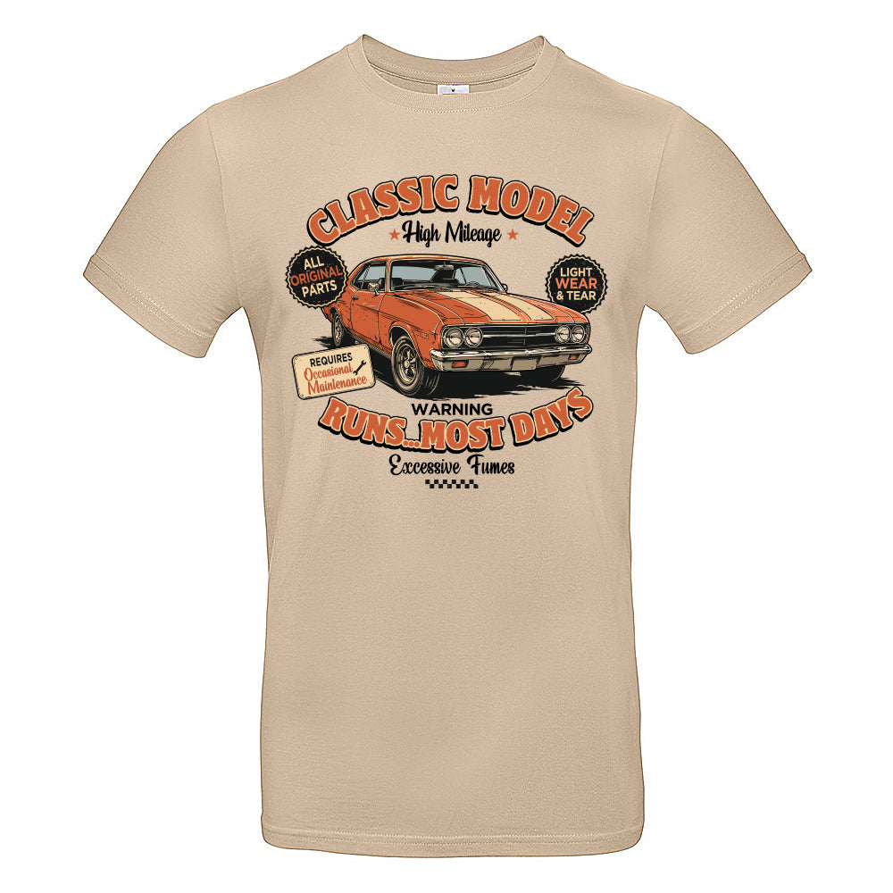 Classic Model Funny Motoring T-Shirt