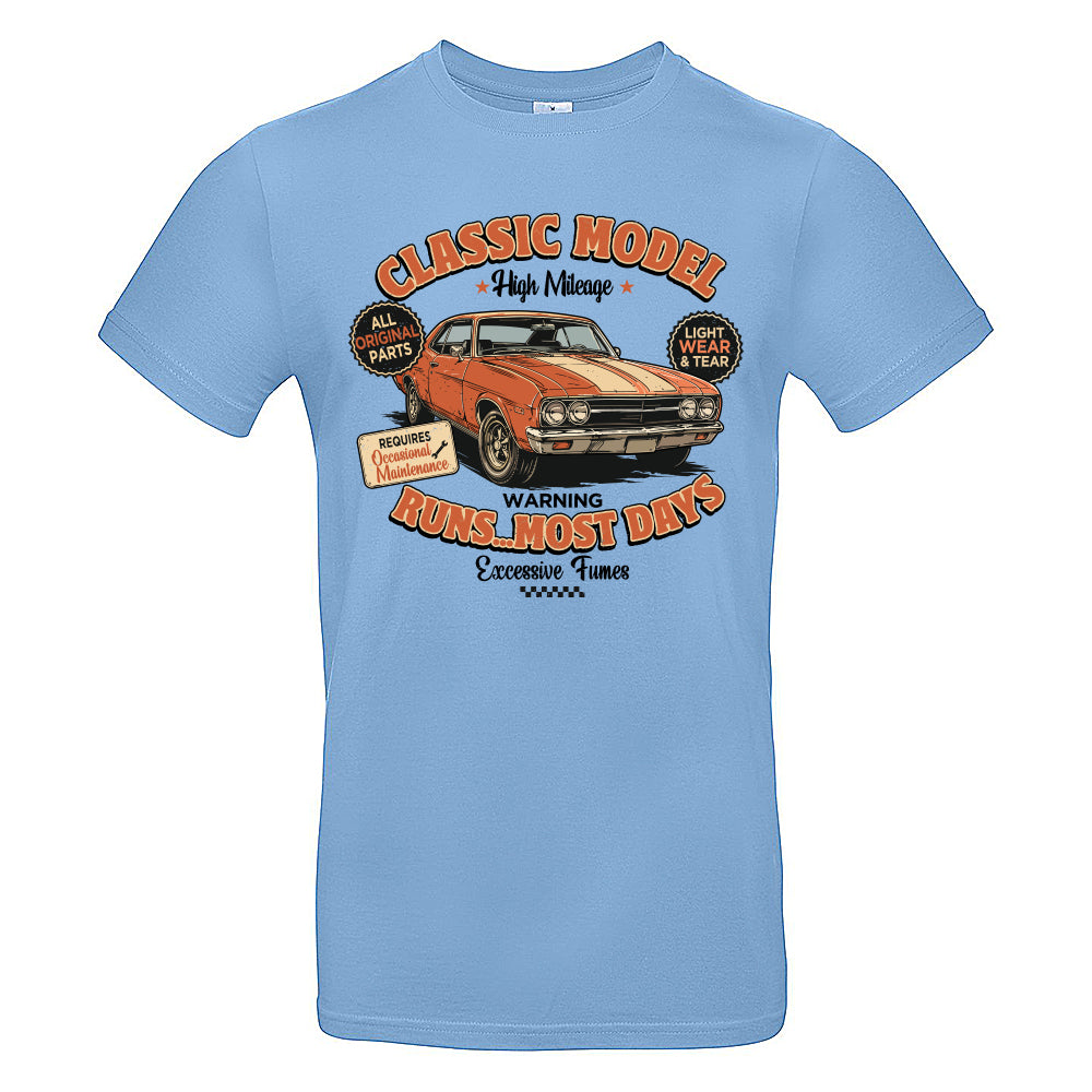 Classic Model Funny Motoring T-Shirt