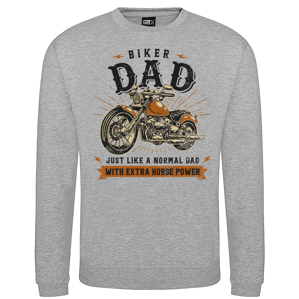 Biker Dad Motorbike Sweatshirt