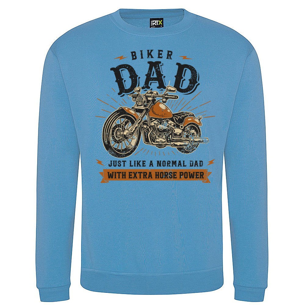 Biker Dad Motorbike Sweatshirt