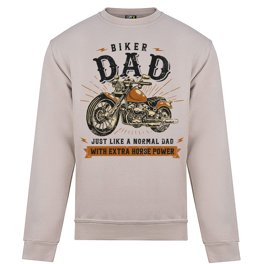 Biker Dad Motorbike Sweatshirt