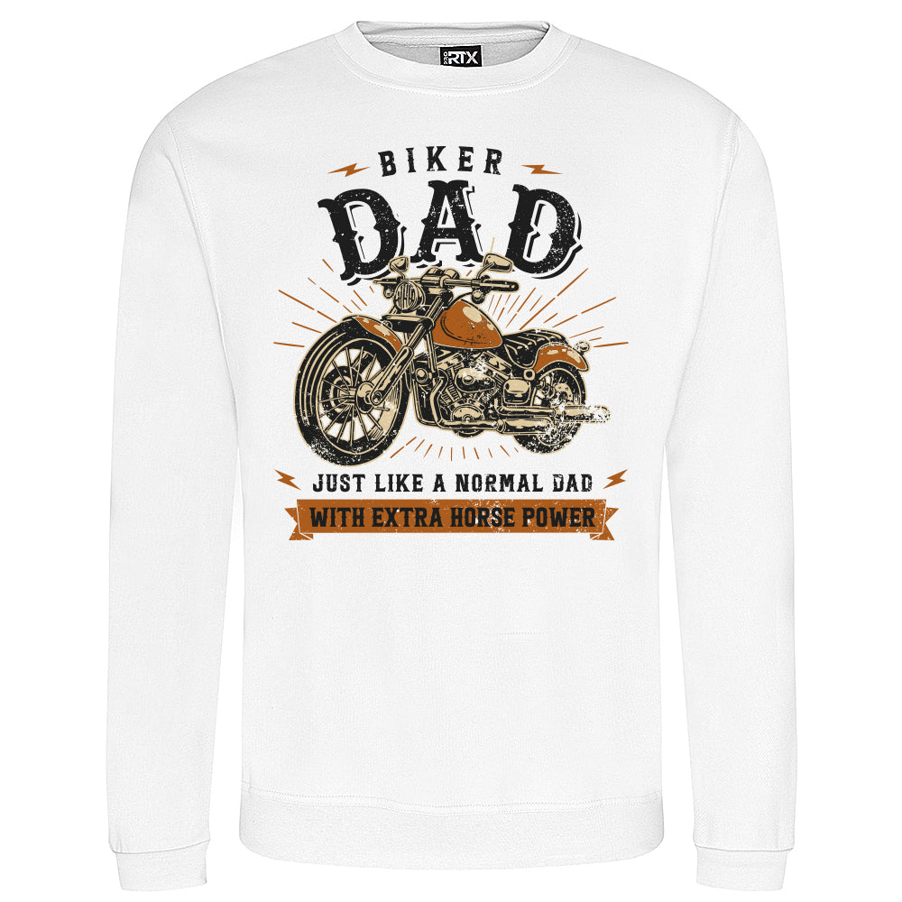 Biker Dad Motorbike Sweatshirt