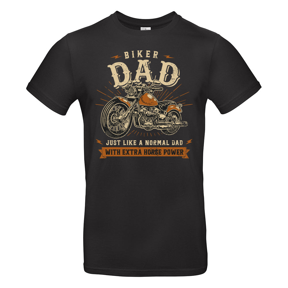 Biker Dad Motorbike T-Shirt
