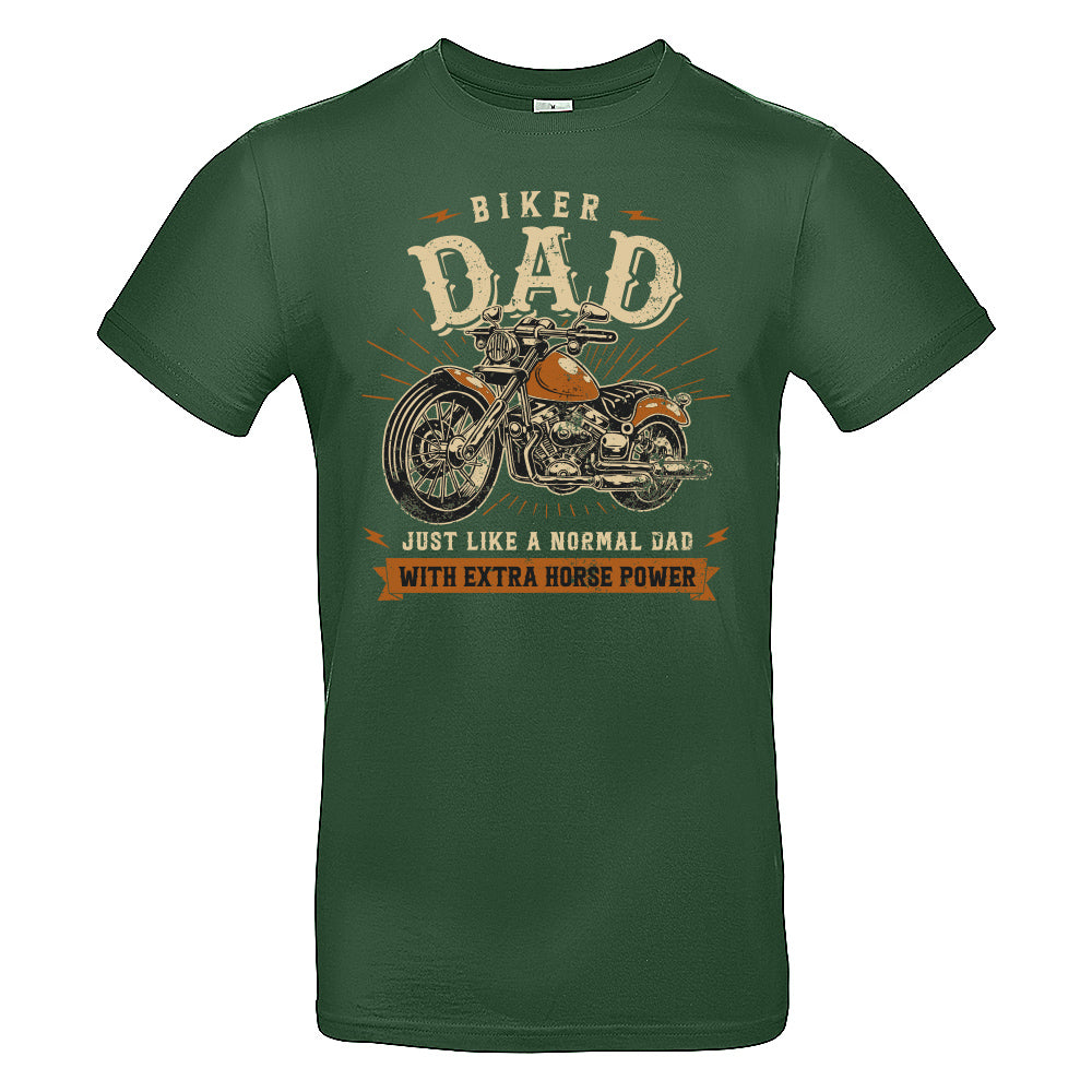 Biker Dad Motorbike T-Shirt